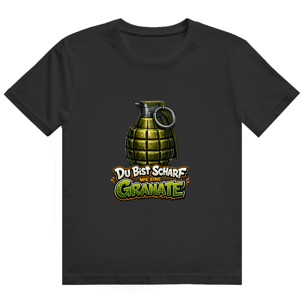 Herren T-Shirt "Scharf wie ne Granate"