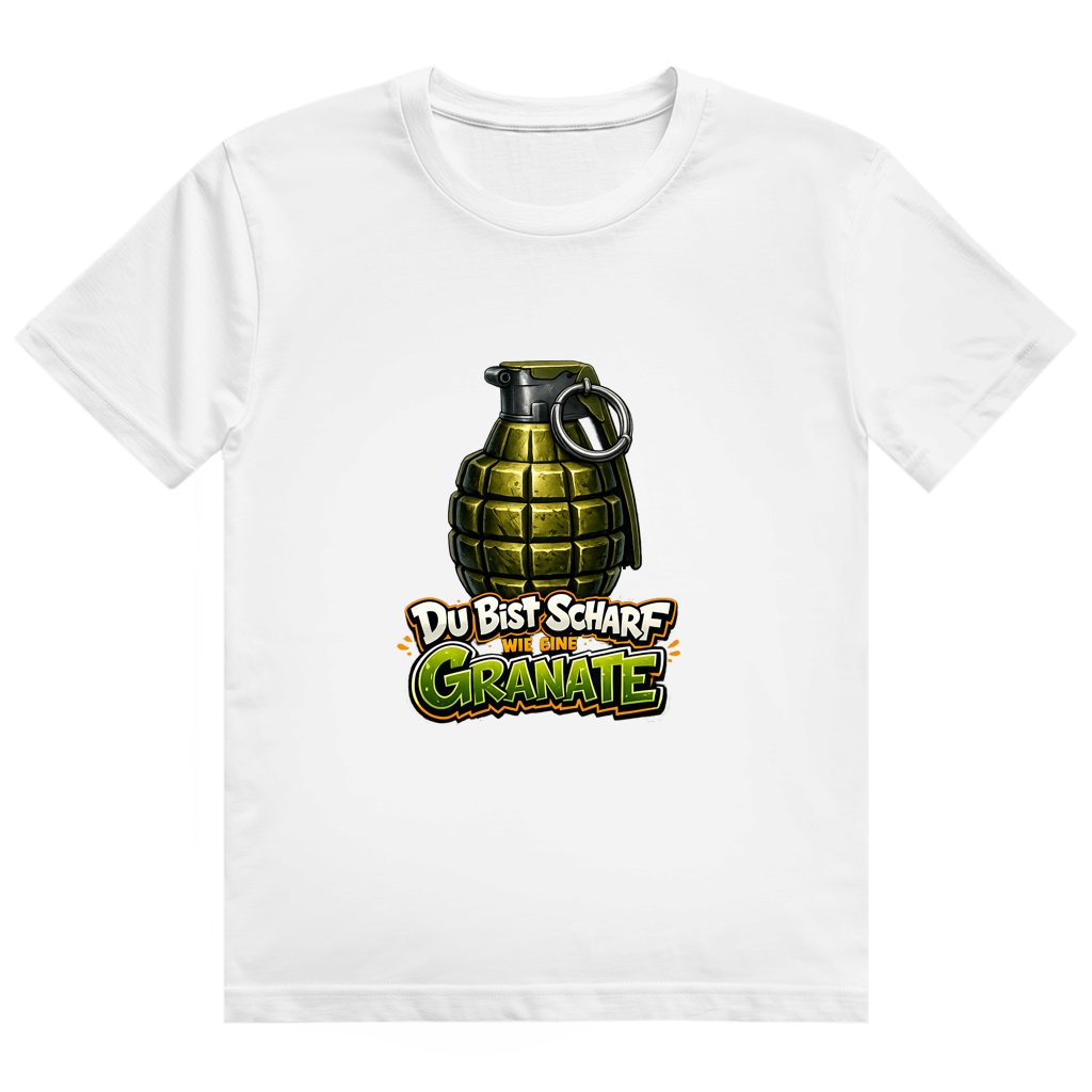 Herren T-Shirt "Scharf wie ne Granate"