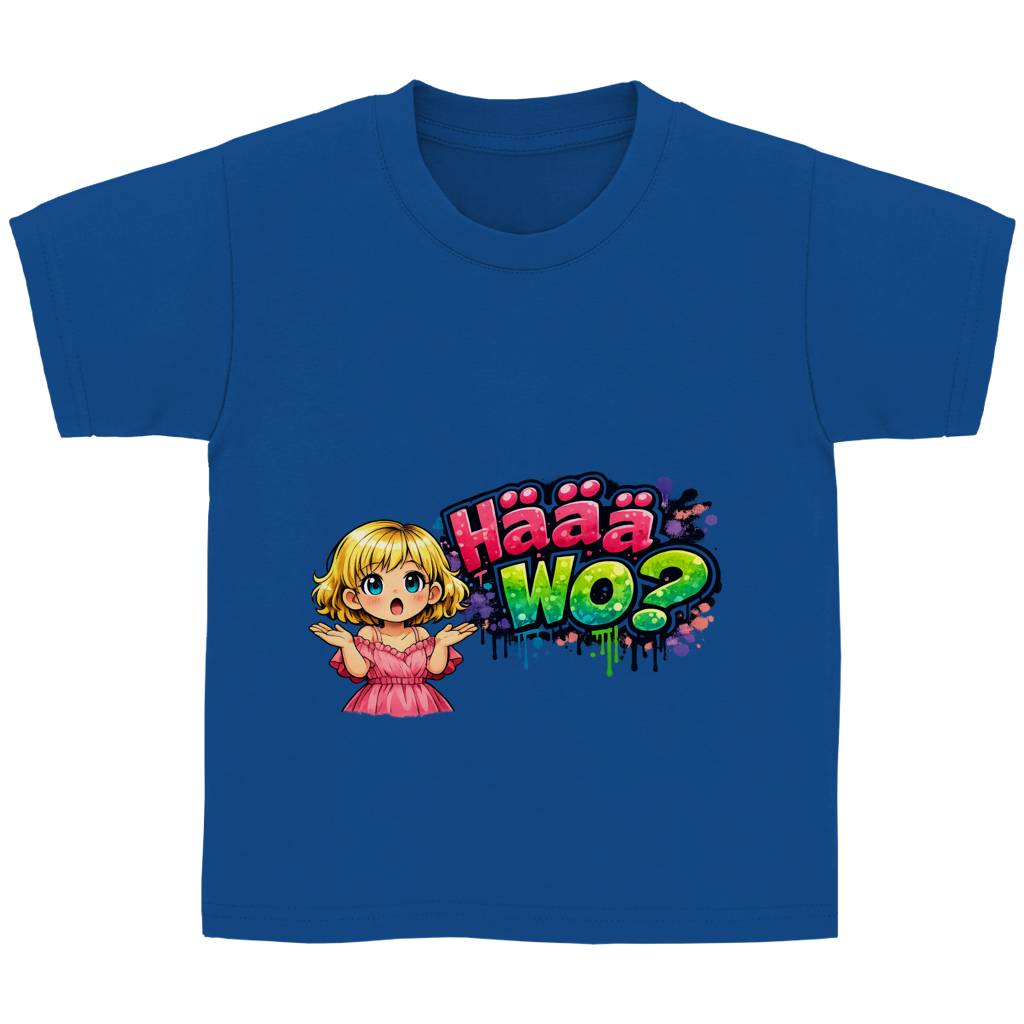 Kids Basic T-Shirt "Häää Wo"
