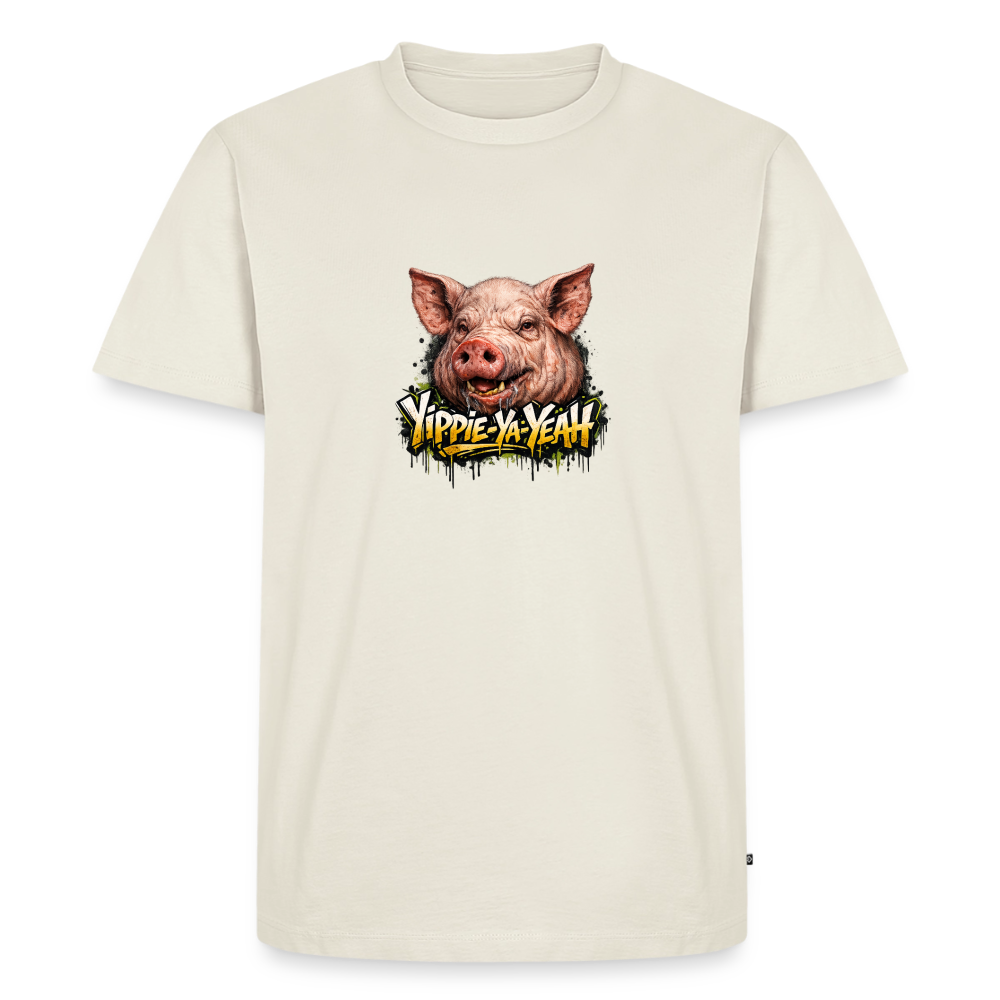 Männer Premium T-Shirt - Naturweiß