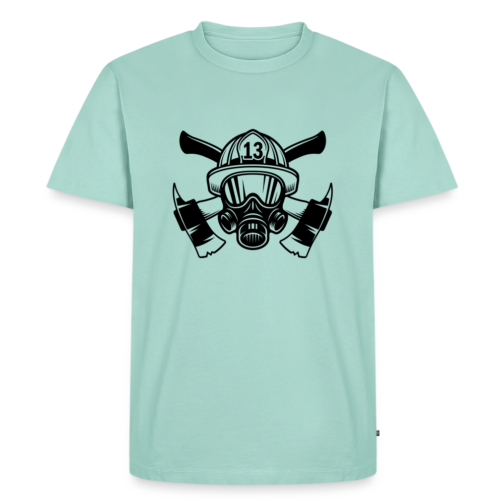 Premium T-Shirt "Feuerwehr" - Mint 