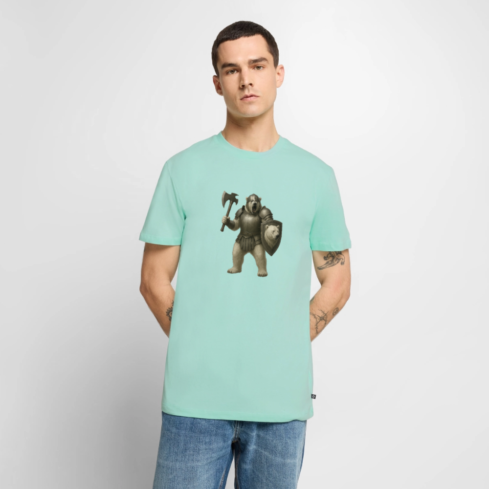 Premium T-Shirt "Warrior Eisbär" - Mint 