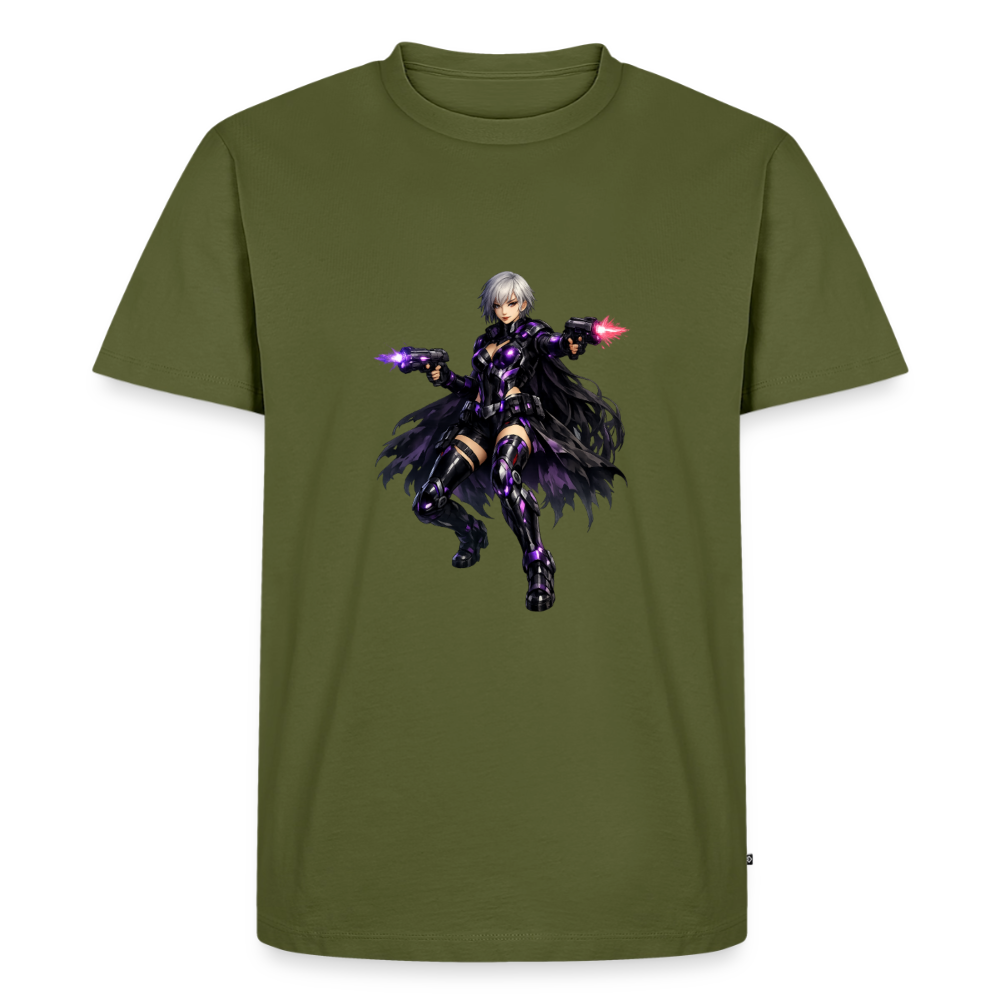 Premium T-Shirt "Future Woman II" - Khaki