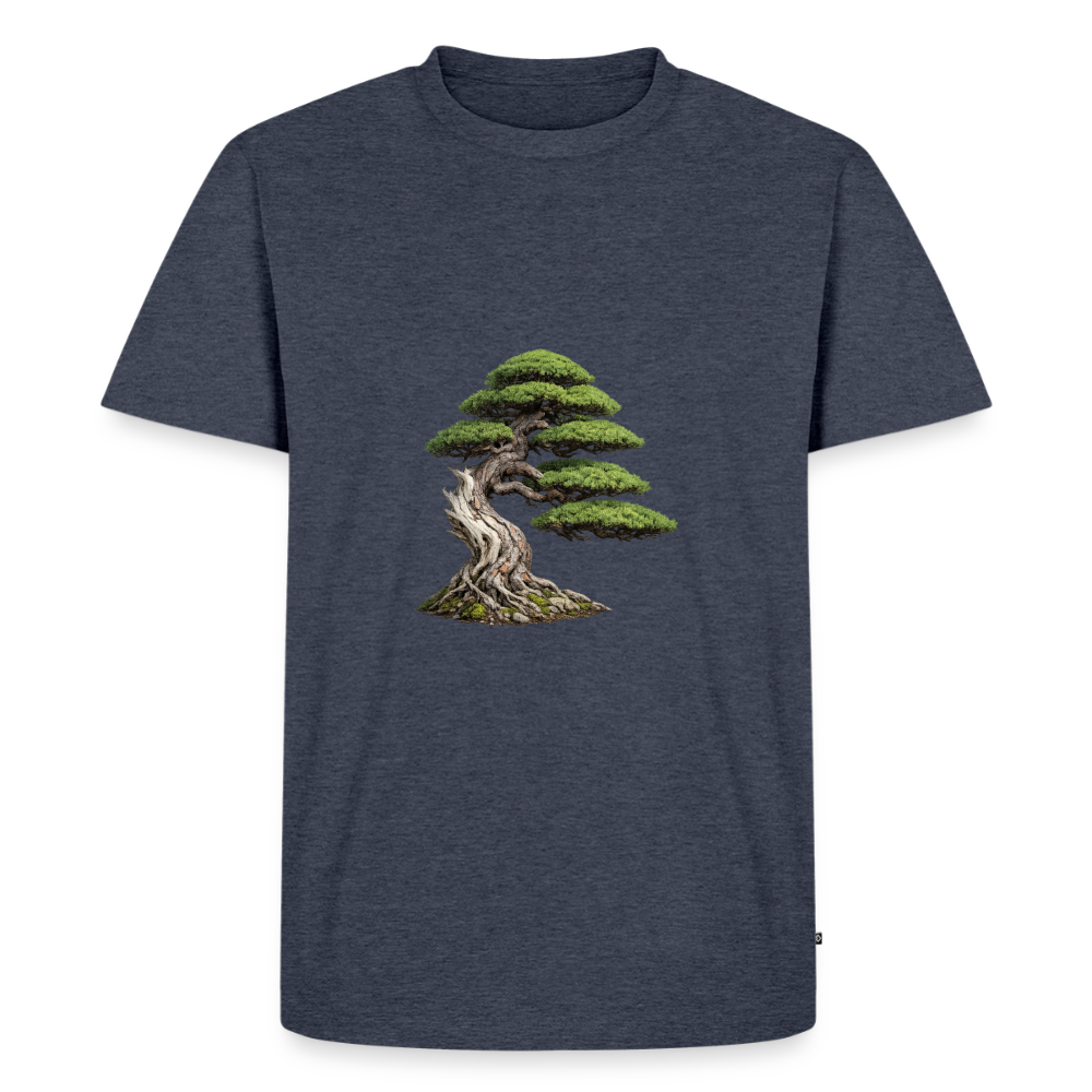 Premium T-Shirt "Bonsai" - Jeansblau 