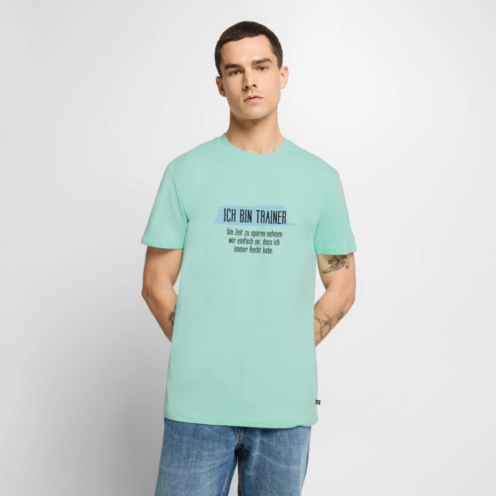 Premium T-Shirt "Trainer" - Mint 