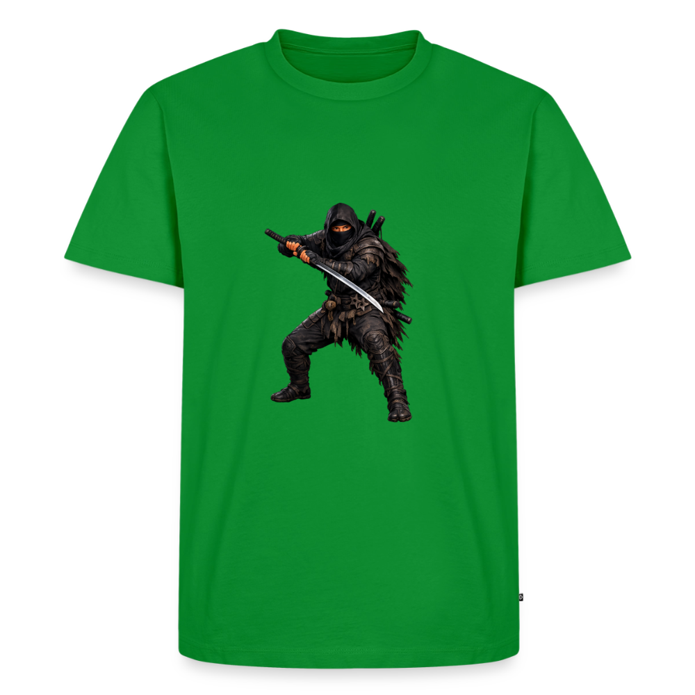 Premium T-Shirt "Ninja 1" - Grün