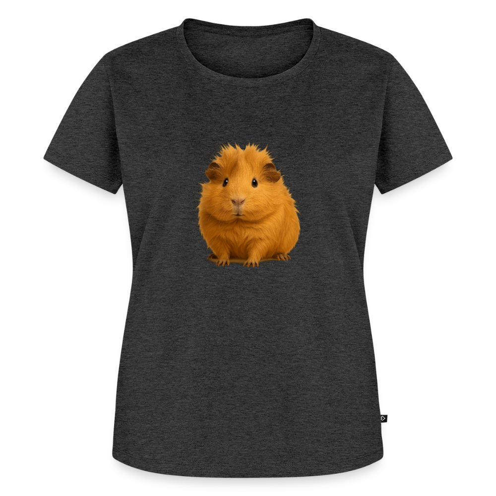 Premium T-Shirt "Meerschweinchen III" - Anthrazit meliert