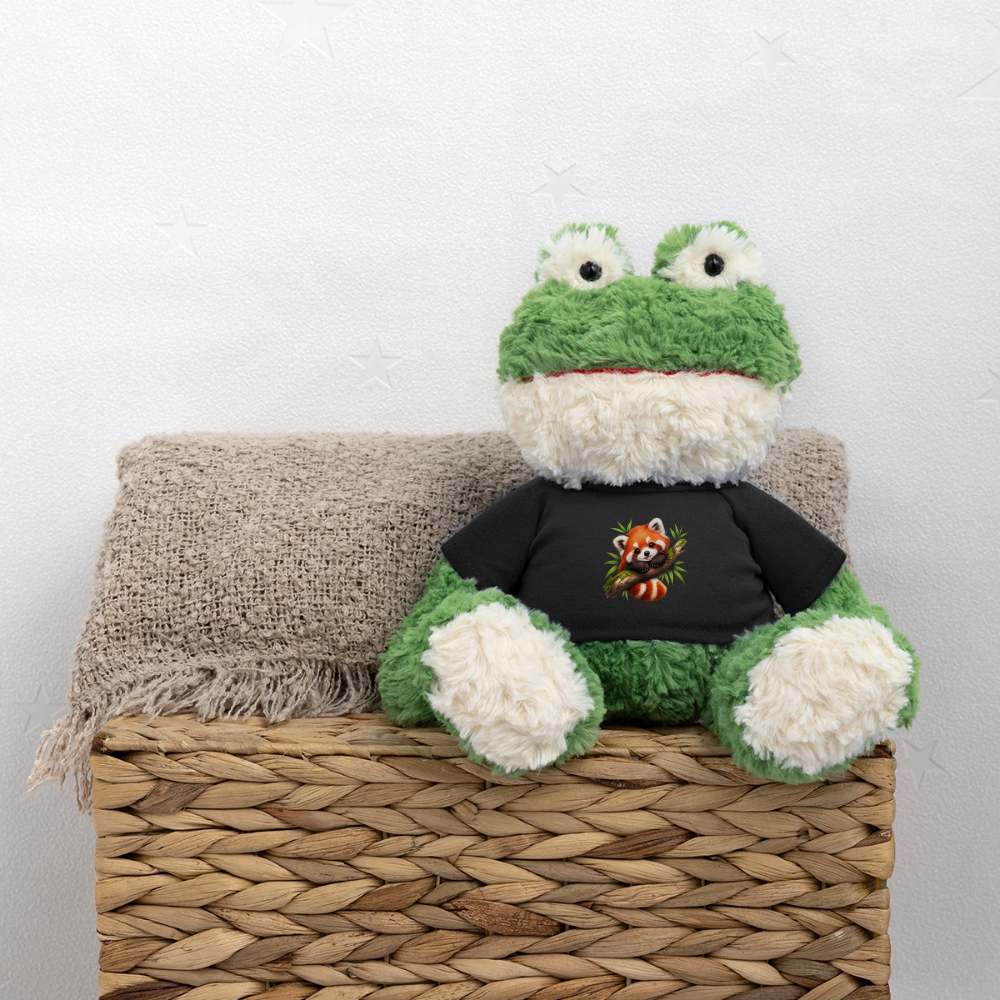 Plüschtier MiniFeet® Frosch Torge - Schwarz
