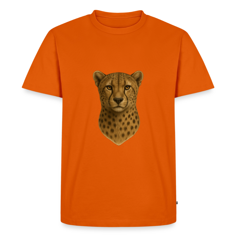 Premium T-Shirt "Gepard" - Orange 