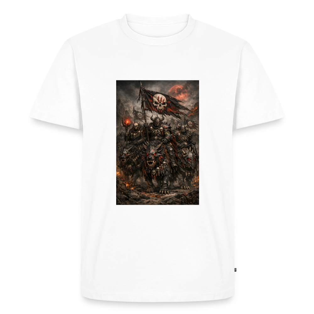 Premium T-Shirt "Horde" - Weiß