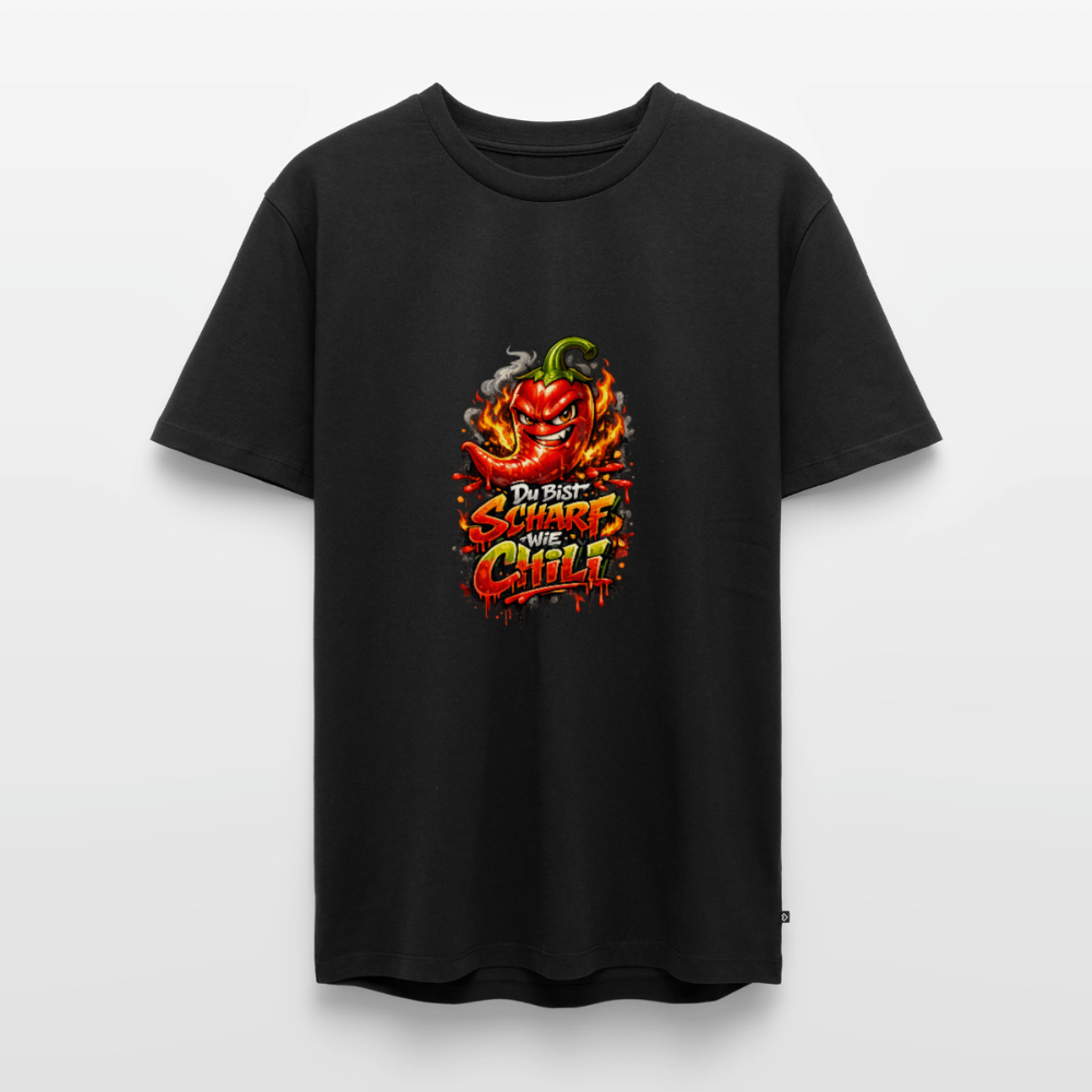 Männer Premium T-Shirt "Scharf wie Chili" - Schwarz