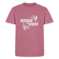 Premium T-Shirt "Born to Ride" - Mauve