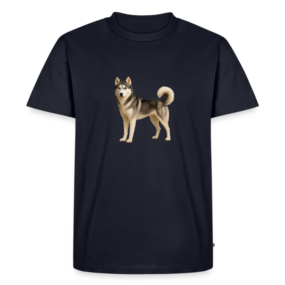 Premium T-Shirt "Husky" - Navy