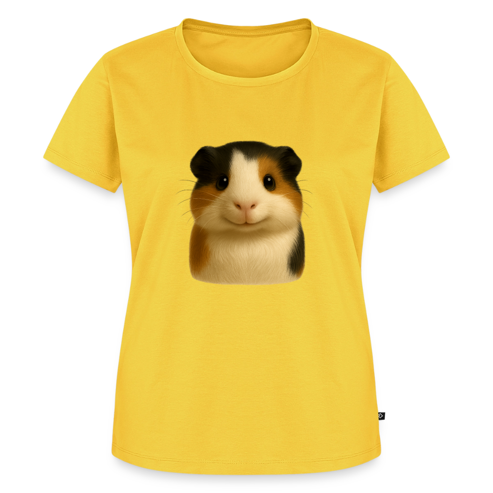 Premium T-Shirt "Meerschweinchen V" - Sonnengelb