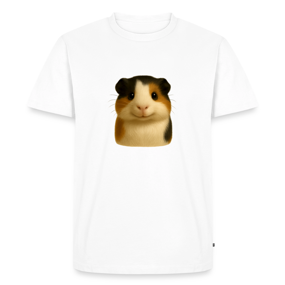 Premium T-Shirt "Meerschweinchen I" - Weiß