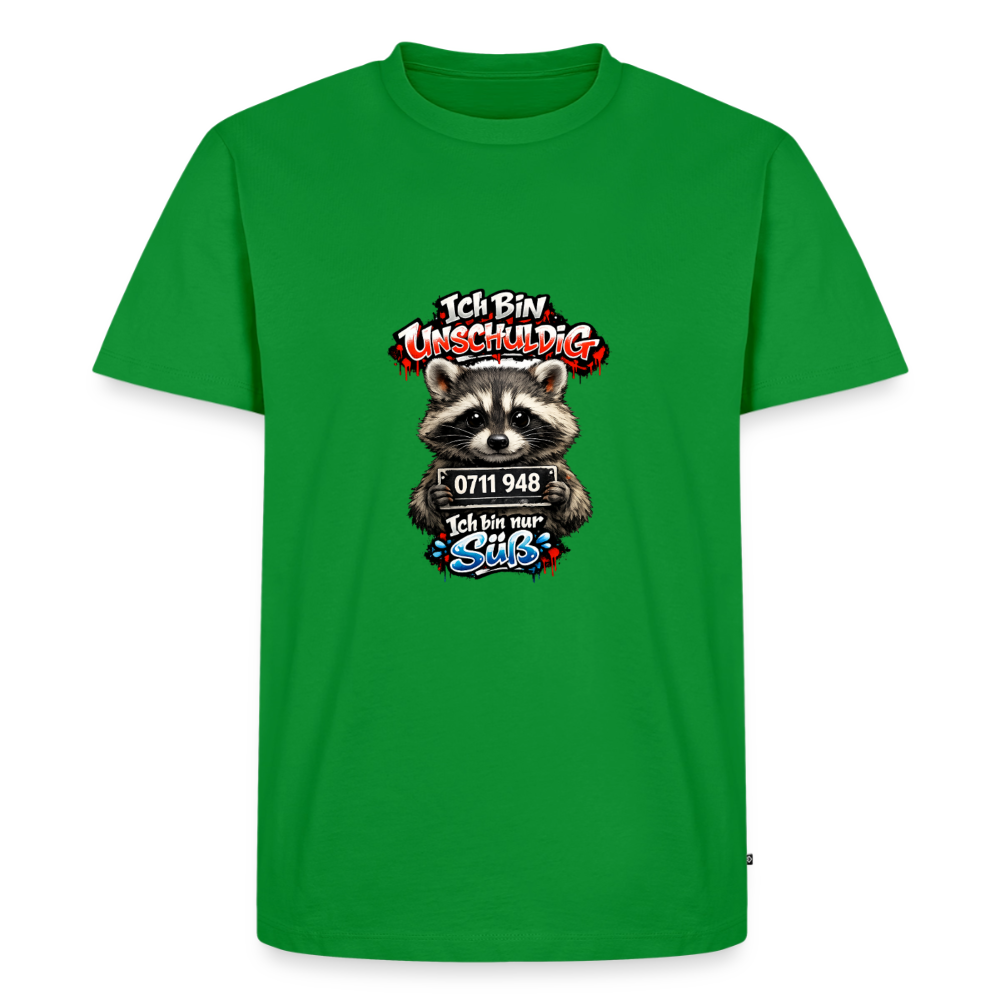 Premium T-Shirt "Ich bin unschuldig" - Grün