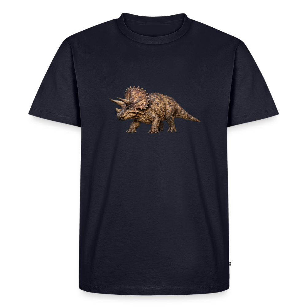 Premium T-Shirt "Triceratops" - Navy