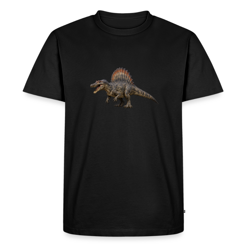 Premium T-Shirt "Spinosaurus" - Schwarz