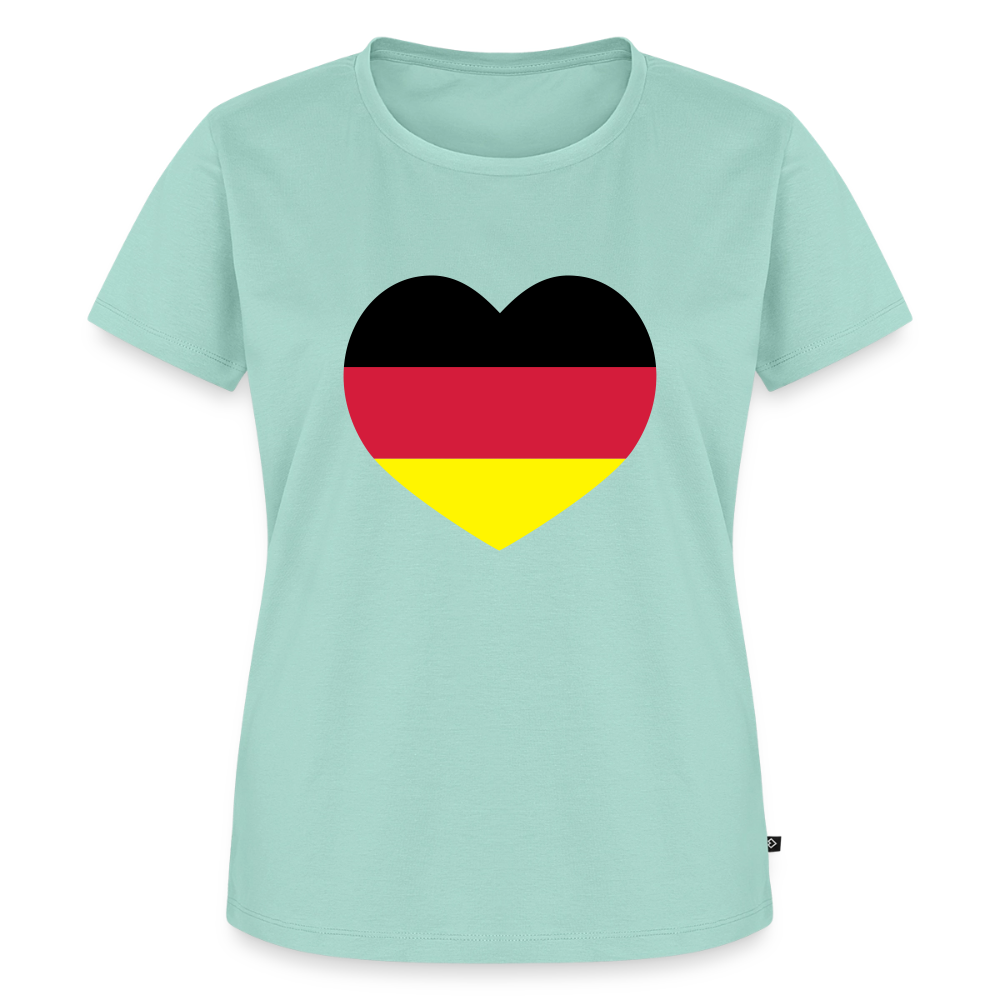 Premium T-Shirt "Herz" - Mint 