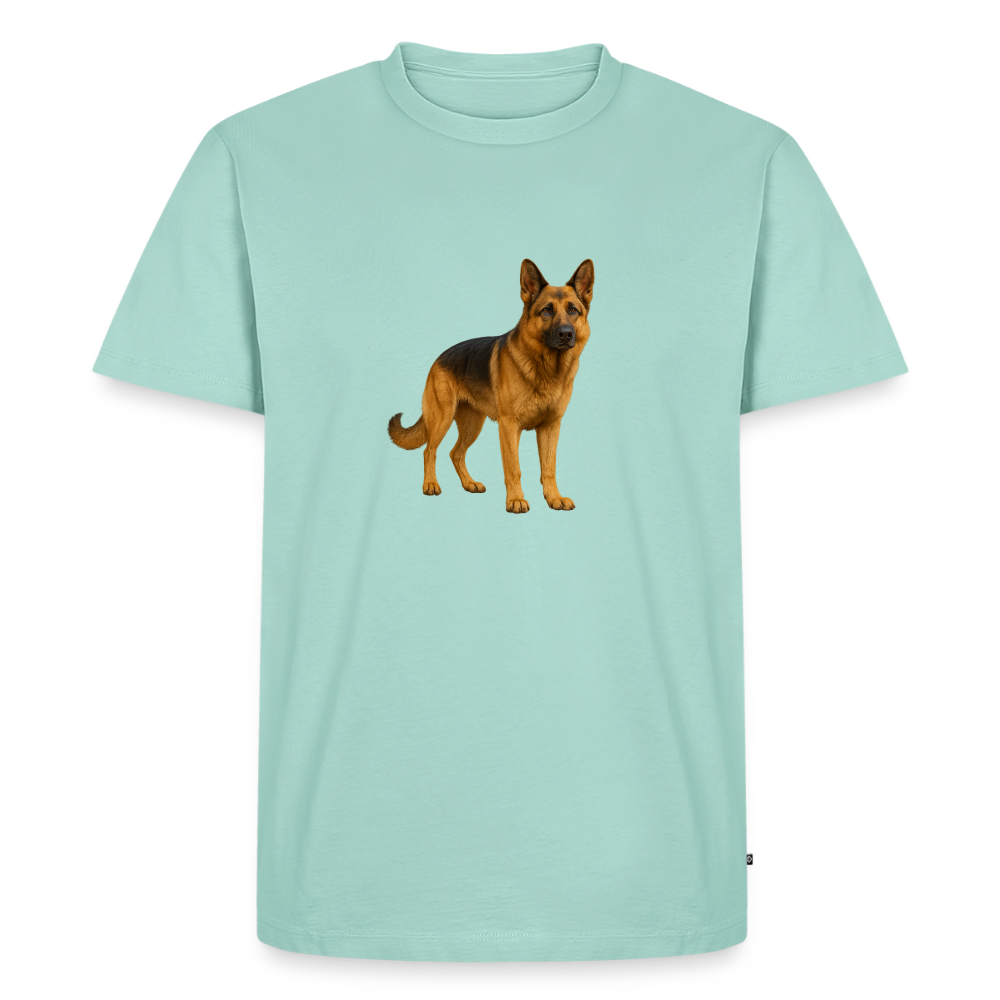 Premium T-Shirt "Schäferhund" - Mint 