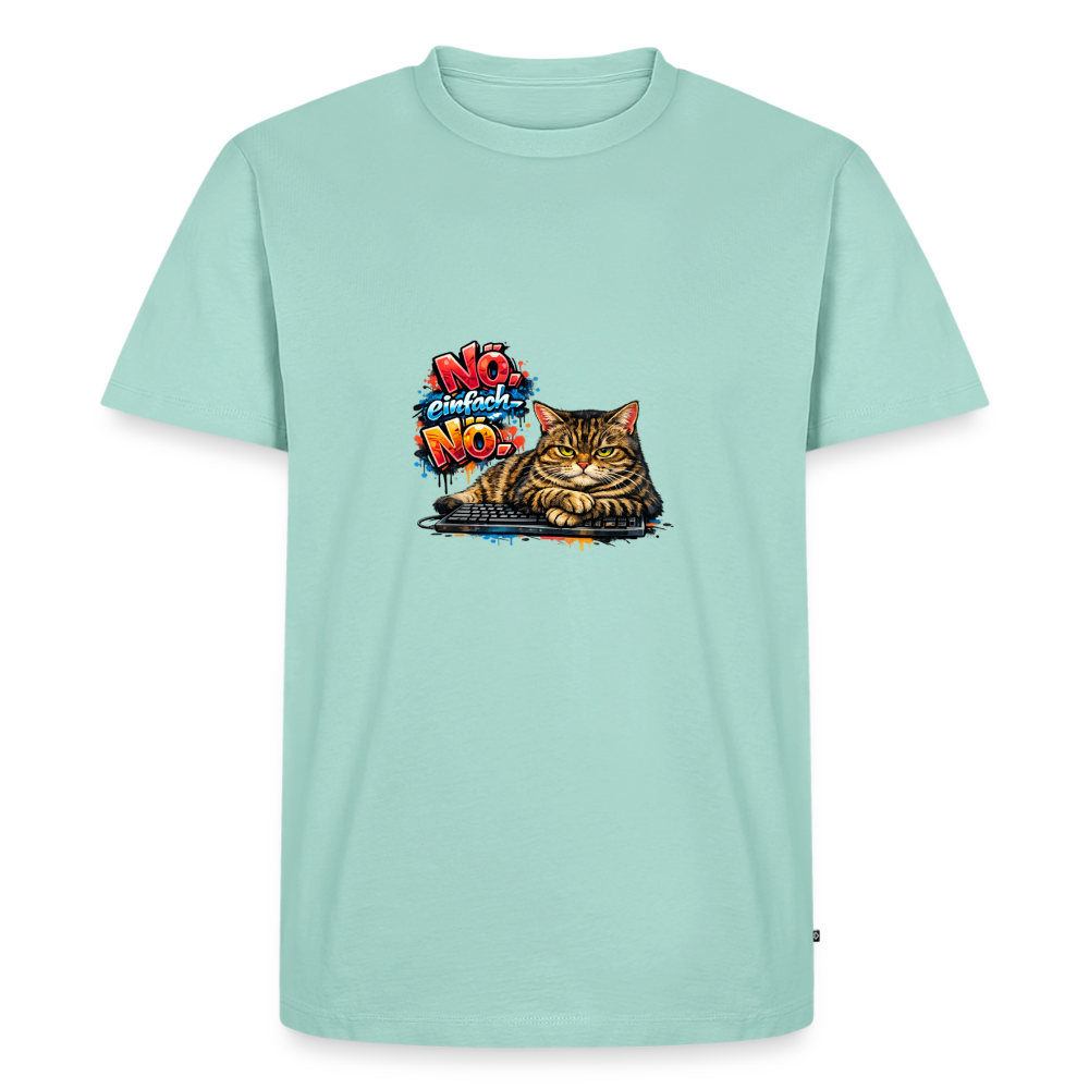 Premium T-Shirt "Nö" - Mint 