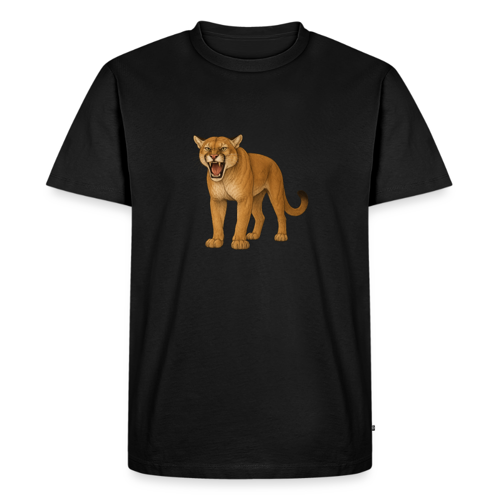 Premium T-Shirt "Puma" - Schwarz