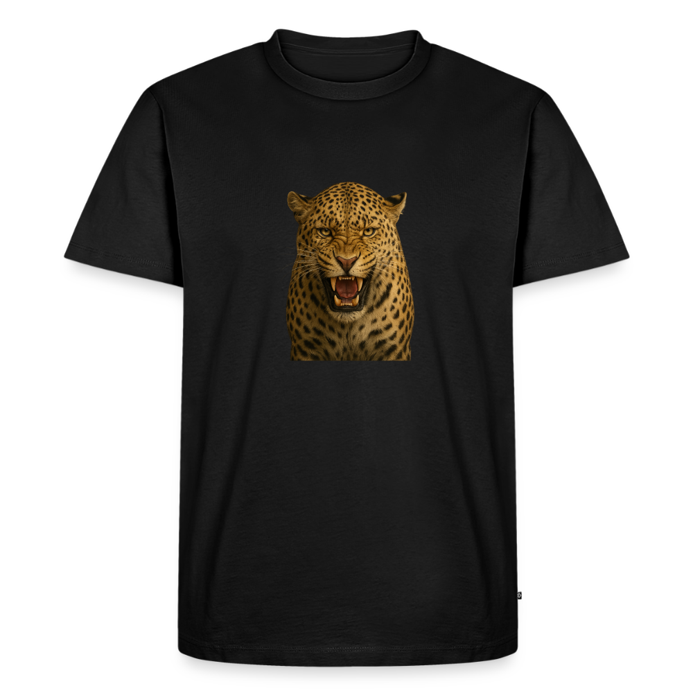 Premium T-Shirt "Jaguar" - Schwarz