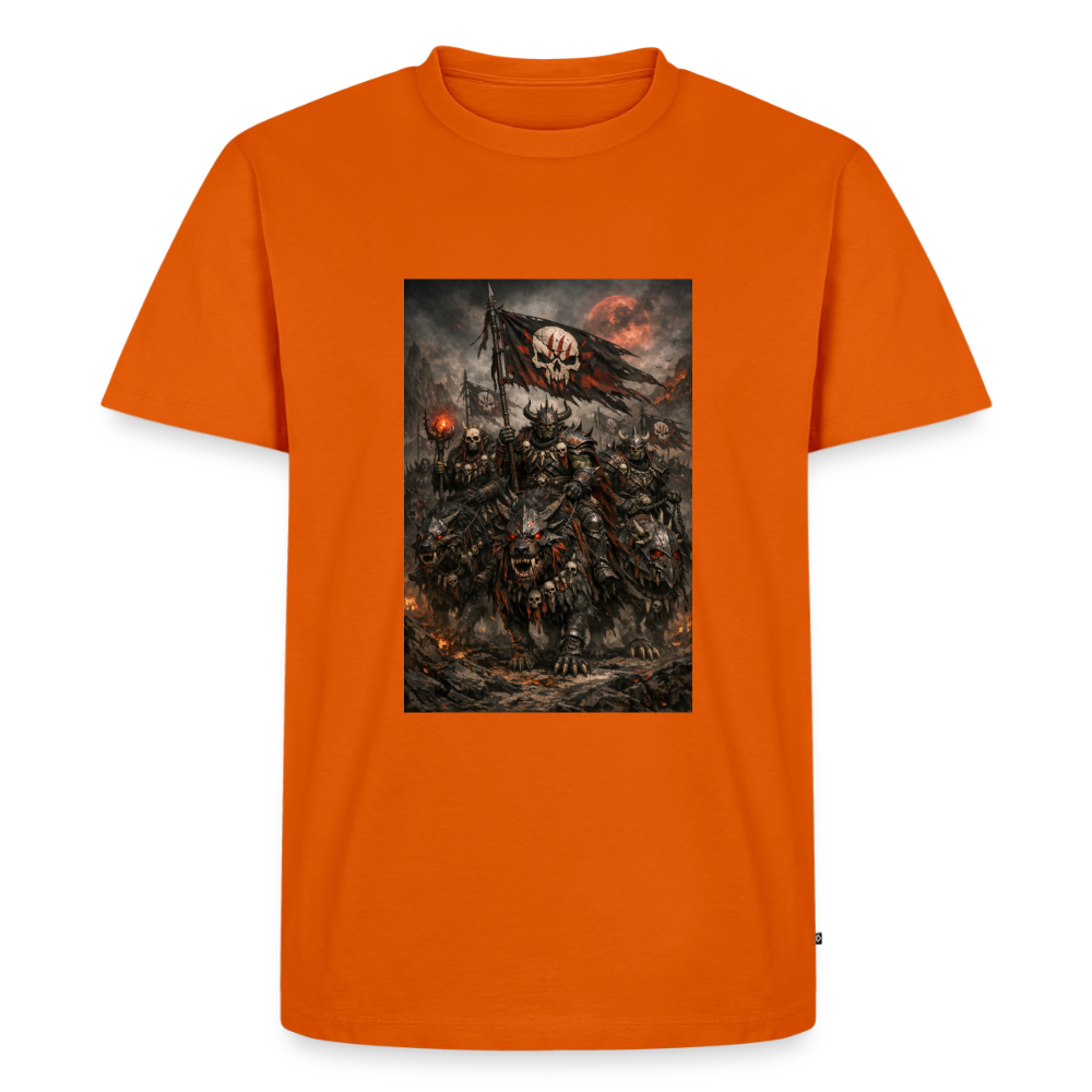 Premium T-Shirt "Horde" - Orange 