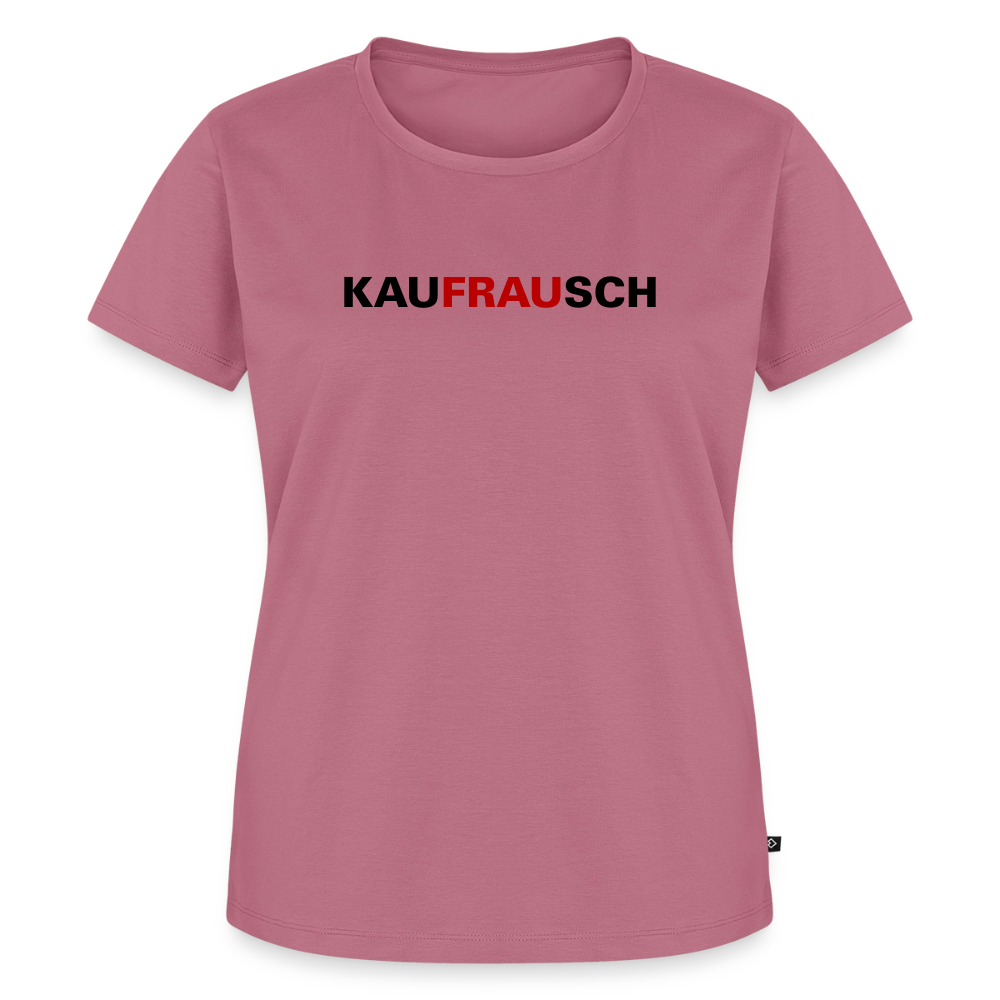 Premium T-Shirt "Kaufrausch" - Mauve
