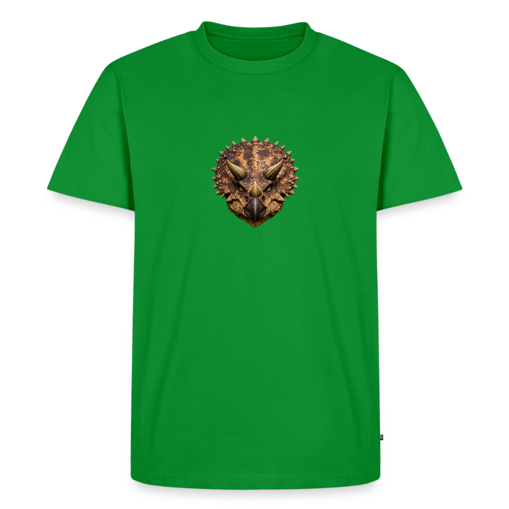 Premium T-Shirt "Triceratops" - Grün