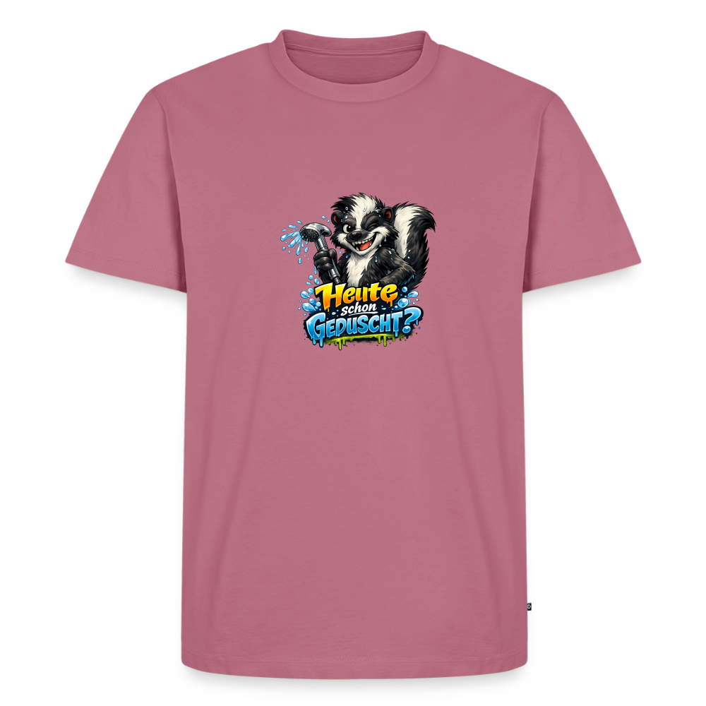Premium T-Shirt "Geduscht" - Mauve