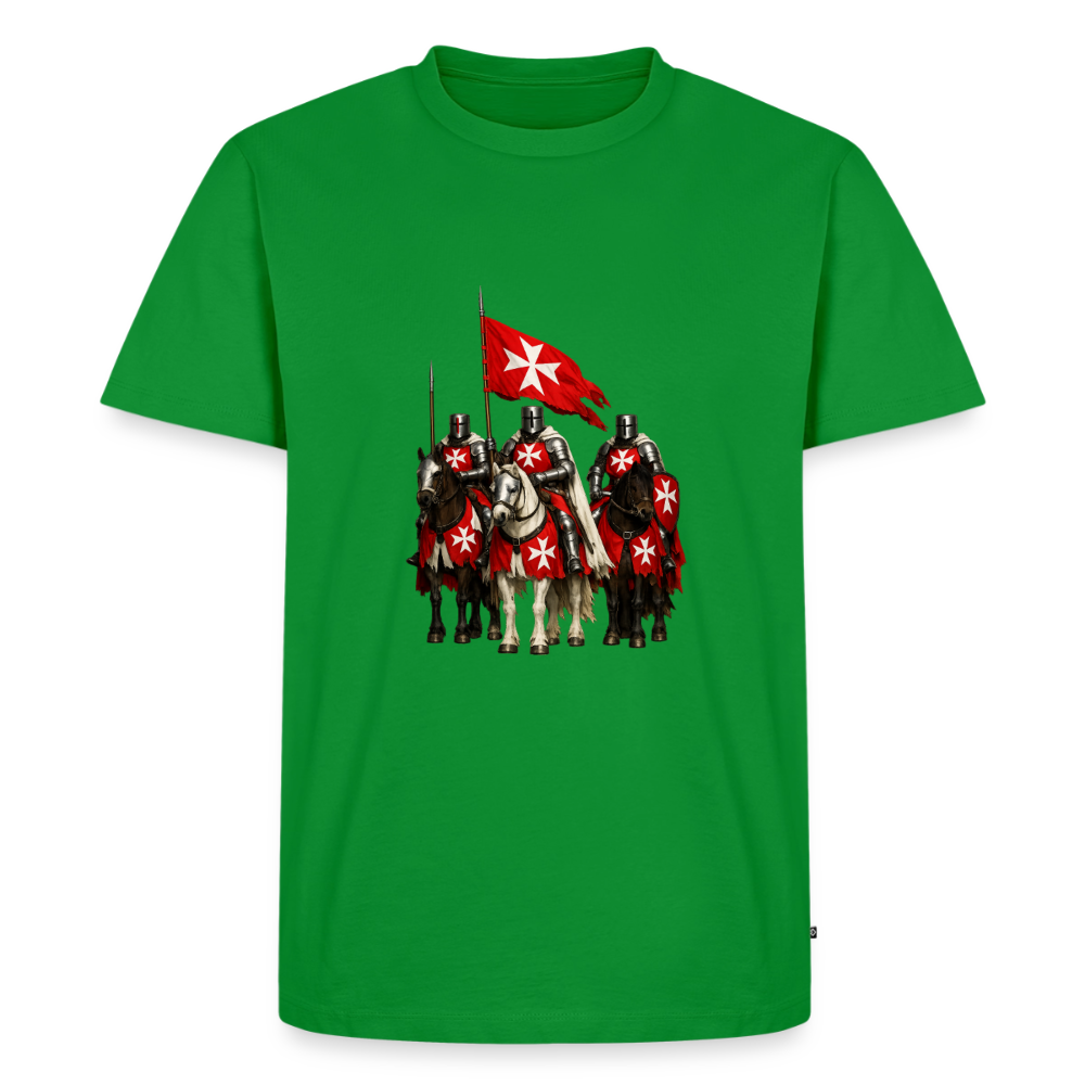 Premium T-Shirt "Malteser Ritter" - Grün