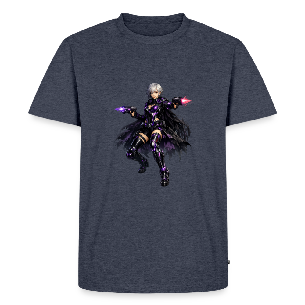 Premium T-Shirt "Future Woman II" - Jeansblau 