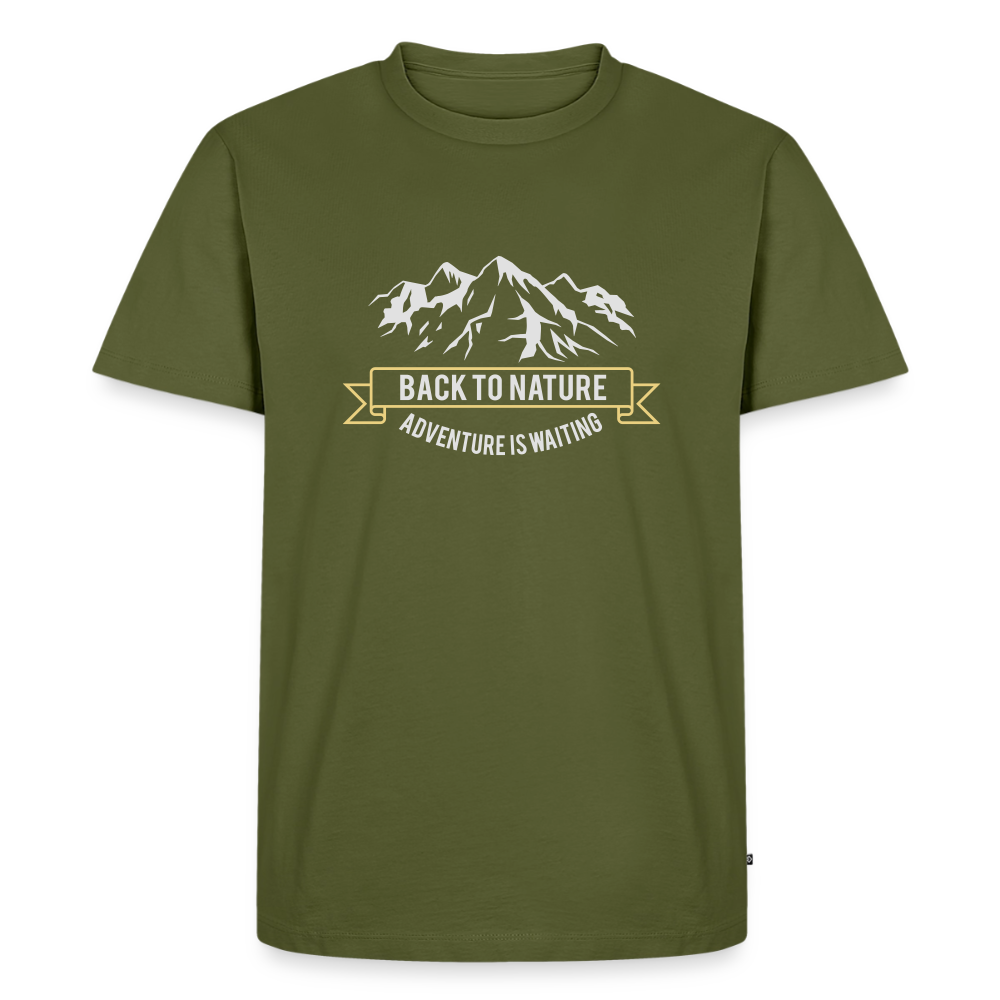 Männer Premium T-Shirt - Khaki