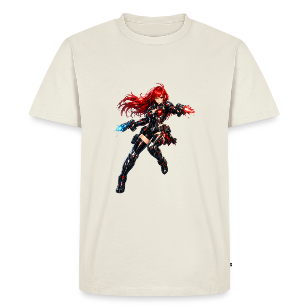 Premium T-Shirt "Future Woman I" - Naturweiß
