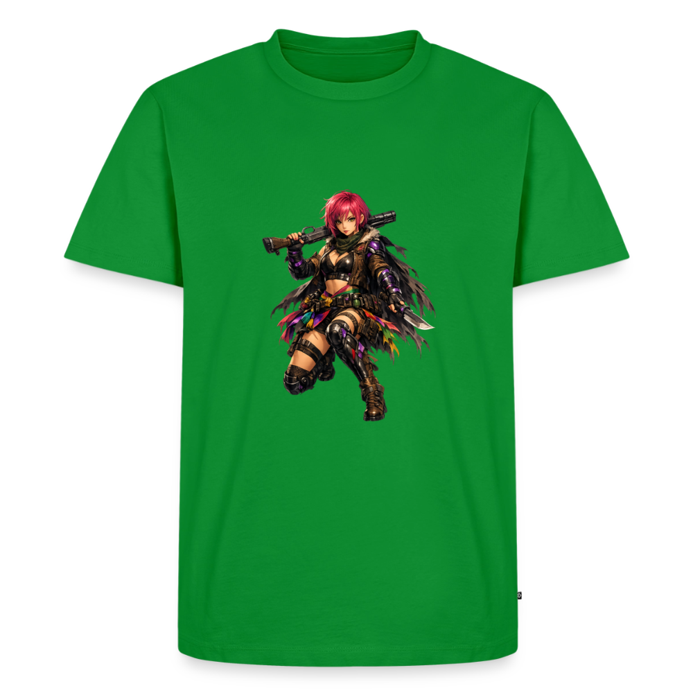 Premium T-Shirt "Future Woman" - Grün