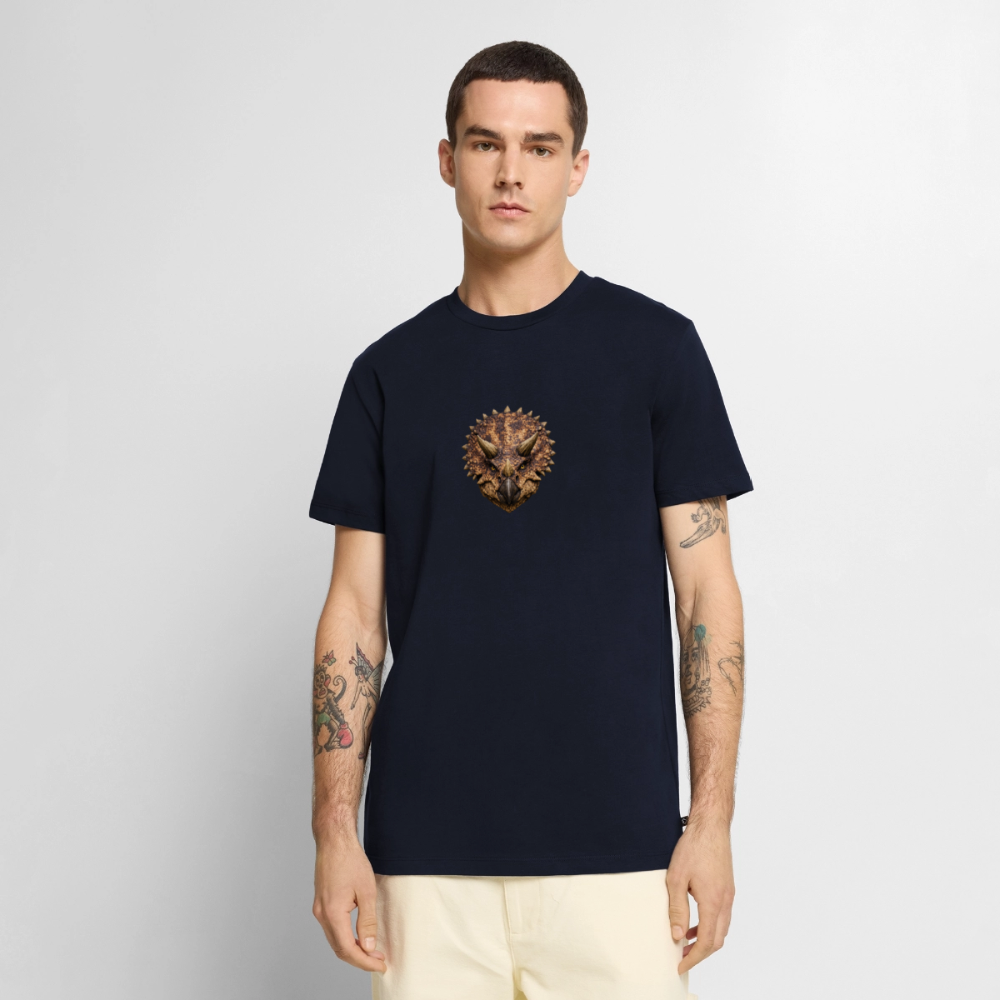 Premium T-Shirt "Triceratops" - Navy