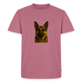 Premium T-Shirt "Schäferhund" - Mauve