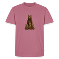Premium T-Shirt "Grizzly Familie" - Mauve