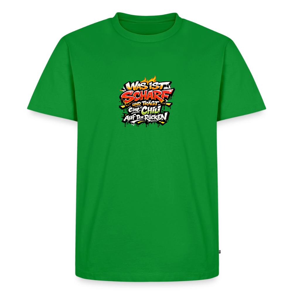 Premium T-Shirt "Chili" - Grün