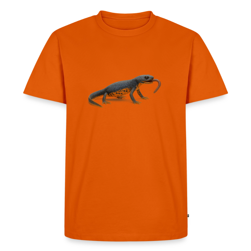 Premium T-Shirt "Feuerbauchmolch" - Orange 