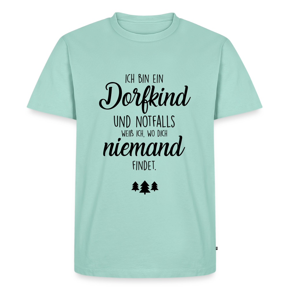 Premium T-Shirt "Dorfkind" - Mint 