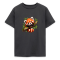 Teenager T-Shirt "Kleiner Panda" - Dunkelgrau