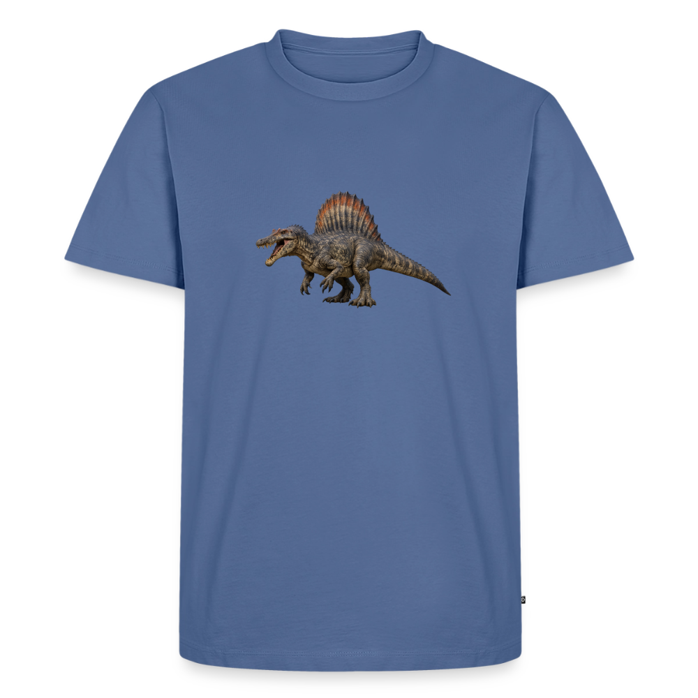 Premium T-Shirt "Spinosaurus" - Taubenblau
