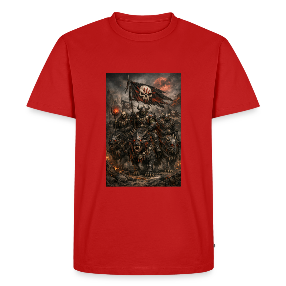 Premium T-Shirt "Horde" - Rot