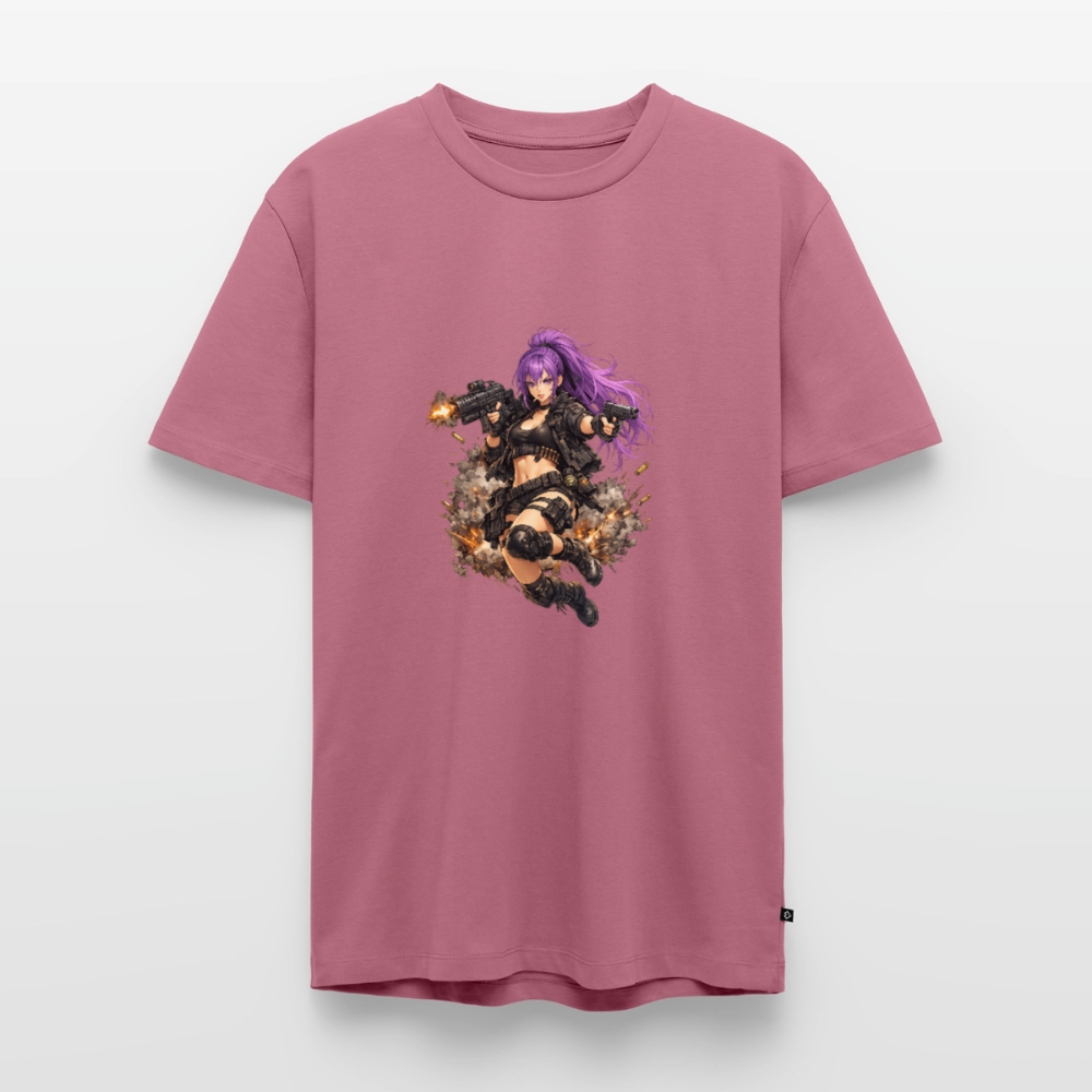 Männer Premium T-Shirt "Purple Lady" - Mauve