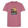Premium T-Shirt "Ich bin nicht dick" - Mauve