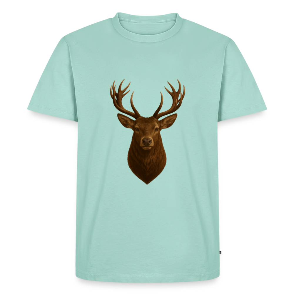 Premium T-Shirt "Hirsch" - Mint 