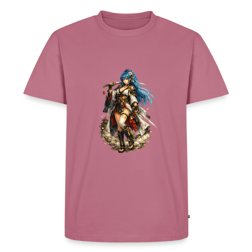Premium T-Shirt "Anime Woman" - Mauve