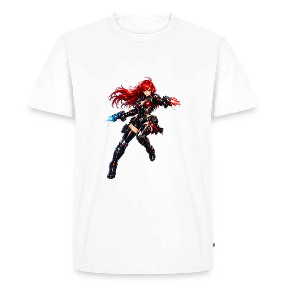 Premium T-Shirt "Future Woman I" - Weiß